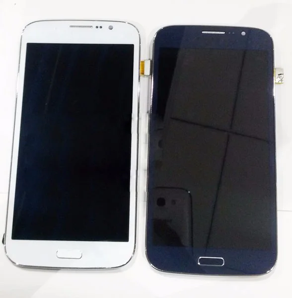 For Samsung Galaxy Mega 5.8 i9150 i9152 LCD Display Screen+Touch Screen Digitizer Assembly With Frame Blue White Color+Tape | Мобильные