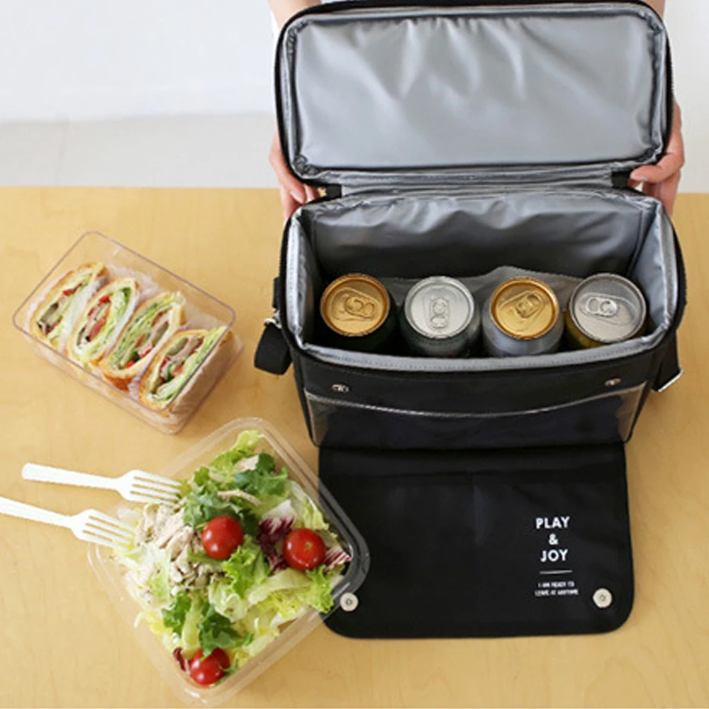 Sac Pique Nique Borsa Pranzo Автомобильные сумки для обеда замораживание классический лед IPad