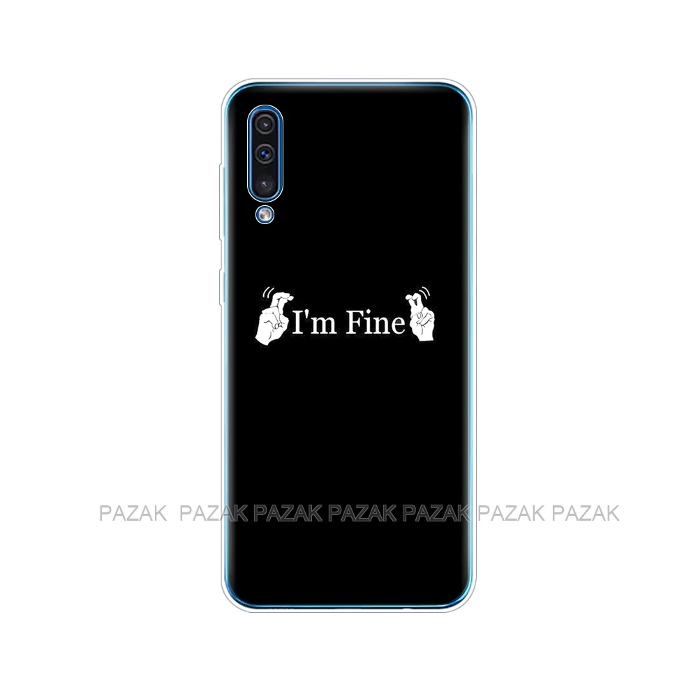 52237 Чехол для samsung Galaxy A50, силиконовый чехол на заднюю панель для samsung A50, A505, A505F, SM-A505F, мягкий чехол, противоударный чехол - Цвет: 52237