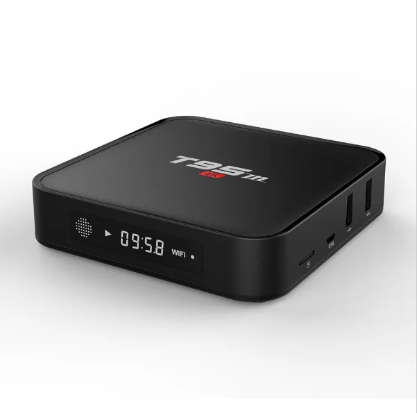 ТВ приставка T95M Android 6 0 четырехъядерный процессор Amlogic S905X поддержка HEVC UHD 4K 1 ГБ 8