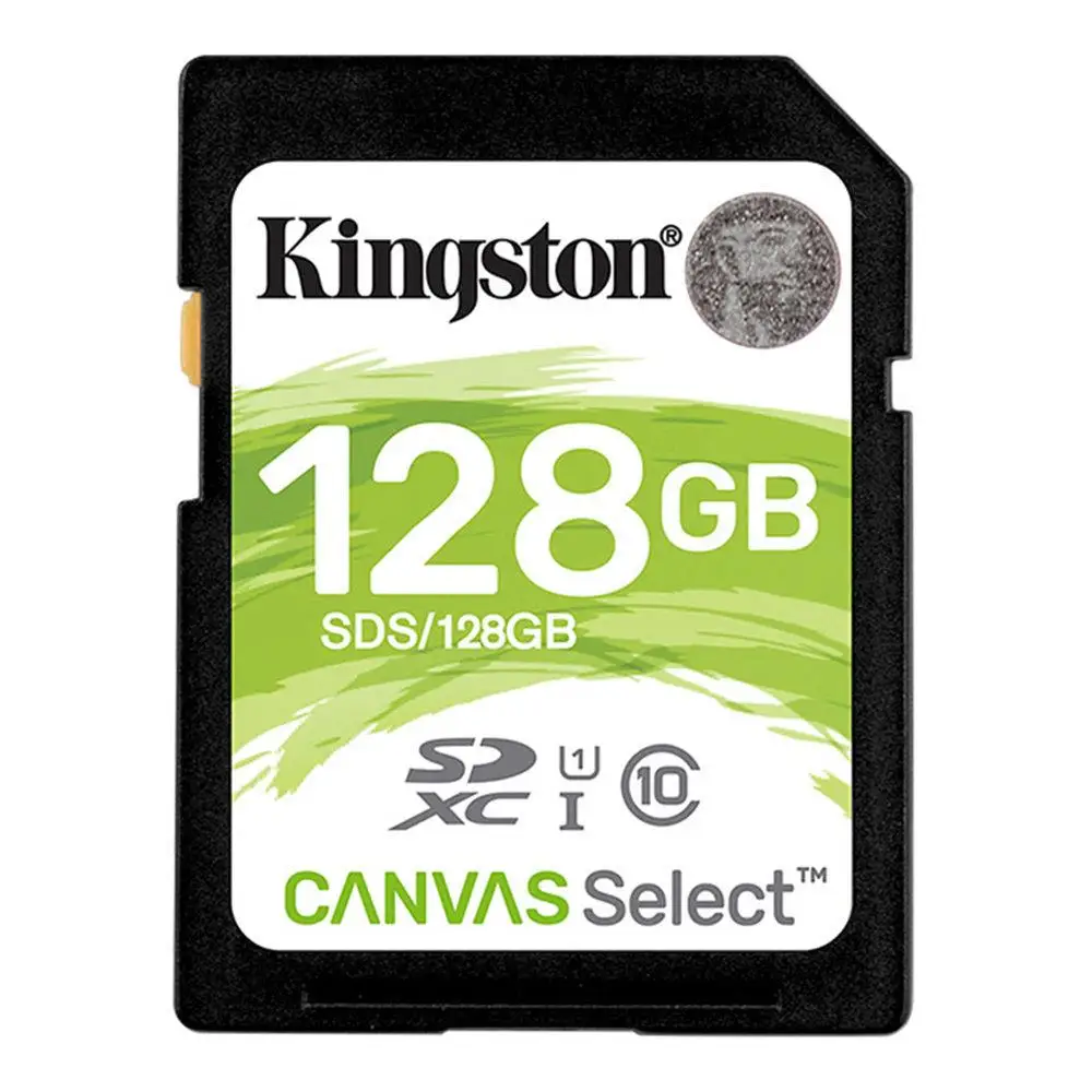 Kingston SD карта 128 Гб 64 Гб 32 Гб 16 Гб карта памяти класс 10 cartao de memoria SDHC SDXC uhs-i HD видео карта sd для камеры - Емкость: 128GB