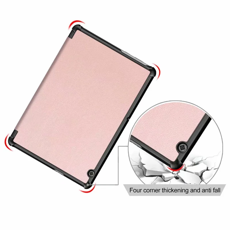 Ультратонкий чехол из искусственной кожи для huawei mediapad T5 AGS2-W09/L09/L03/W19 10," Чехол-подставка для планшета huawei mediapad T5 10 чехол