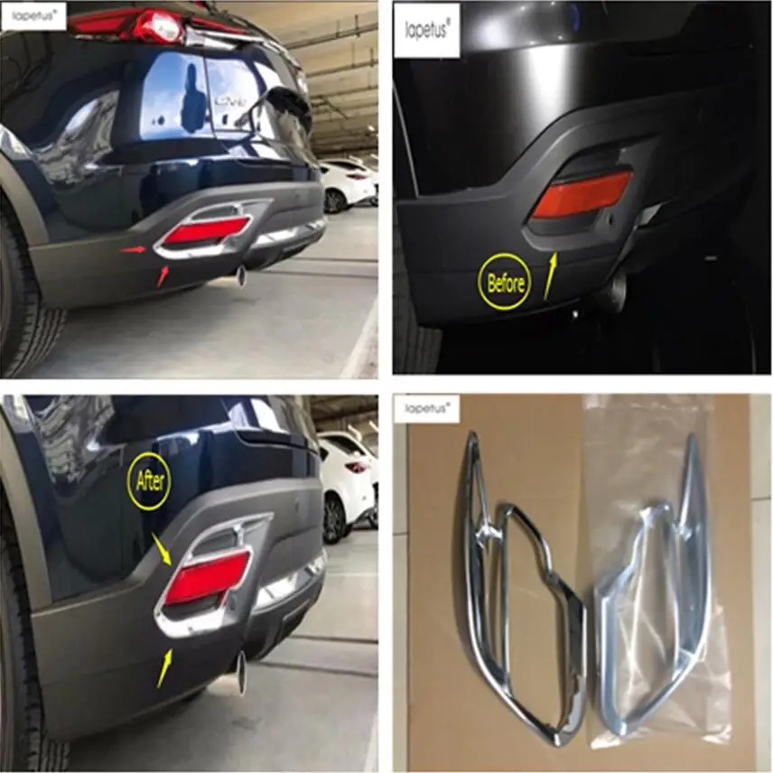 Аксессуары Lapetus подходят для Mazda CX 9 CX9 2017 2020 ABS задние противотуманные фары