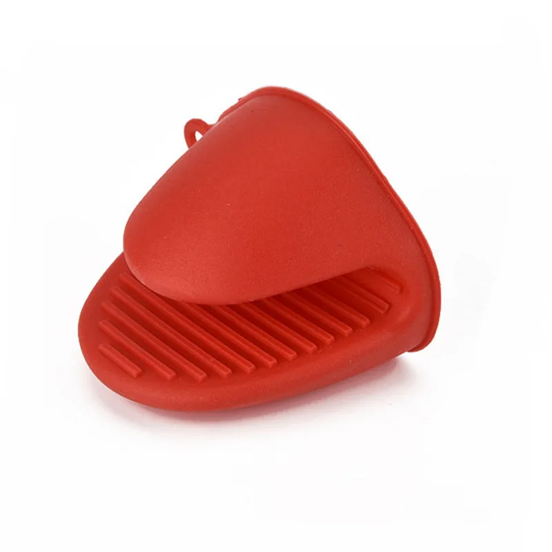 Креативные силиконовые теплоизоляционные перчатки анти горячие зажимные ручные