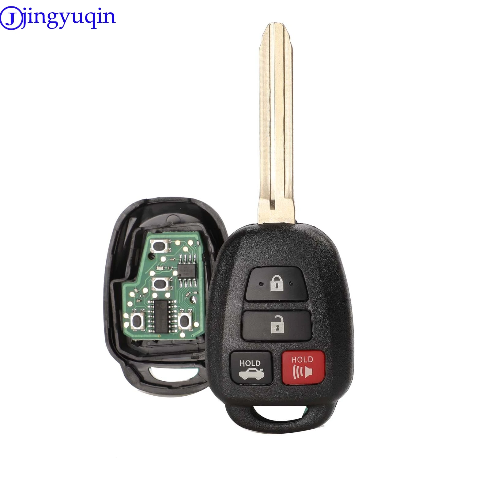 Jingyuqin 314 4 МГц пульт дистанционного управления для Toyota Camry G/ H чип опционально 2012-2017