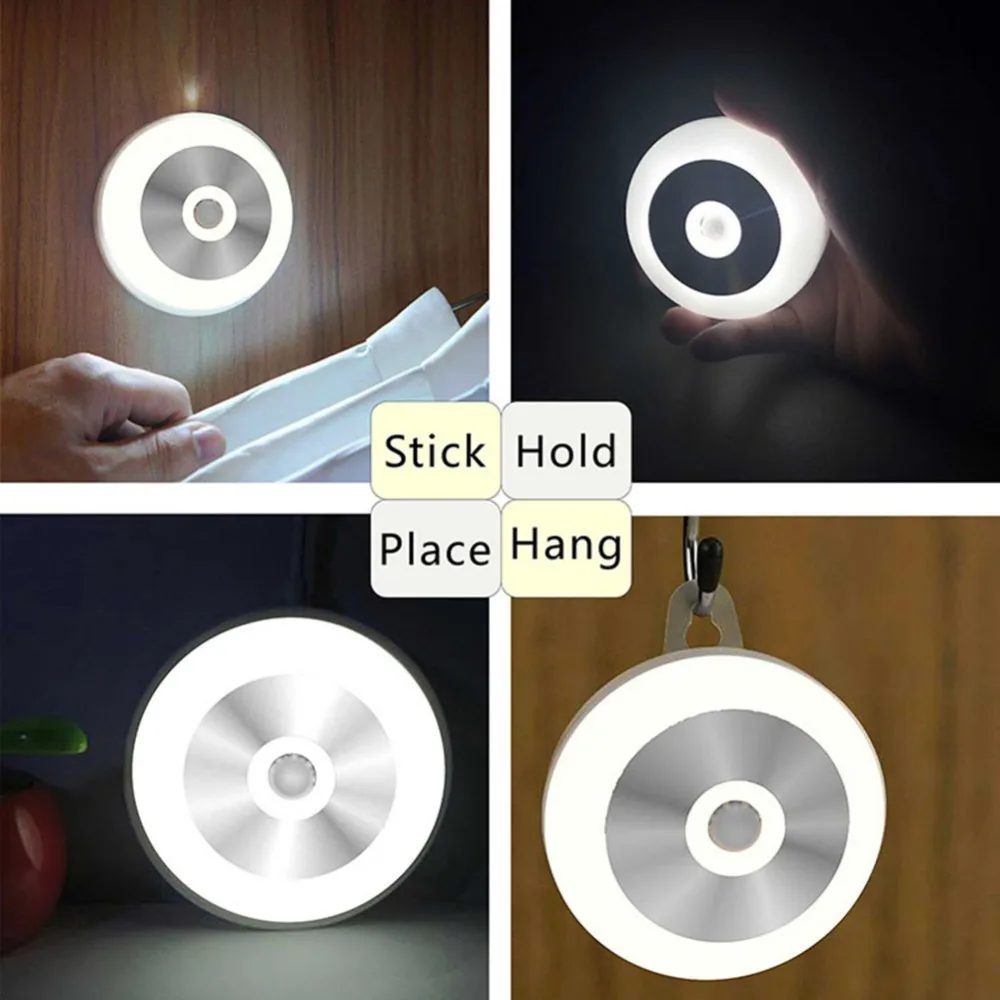 LumiParty Samrt ночник движения Сенсор активированный Батарея питание ребенка спать