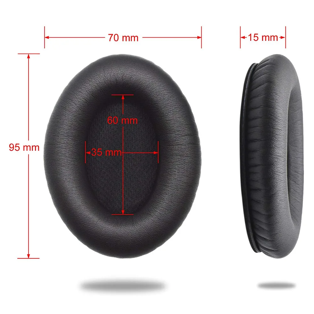 Набор амбушюров совместим с ForQuietcomfort 2/Quiet Comfort 15/QC 25/Ae2/Ae2i/Ae2w/Sound True/Sound Link
