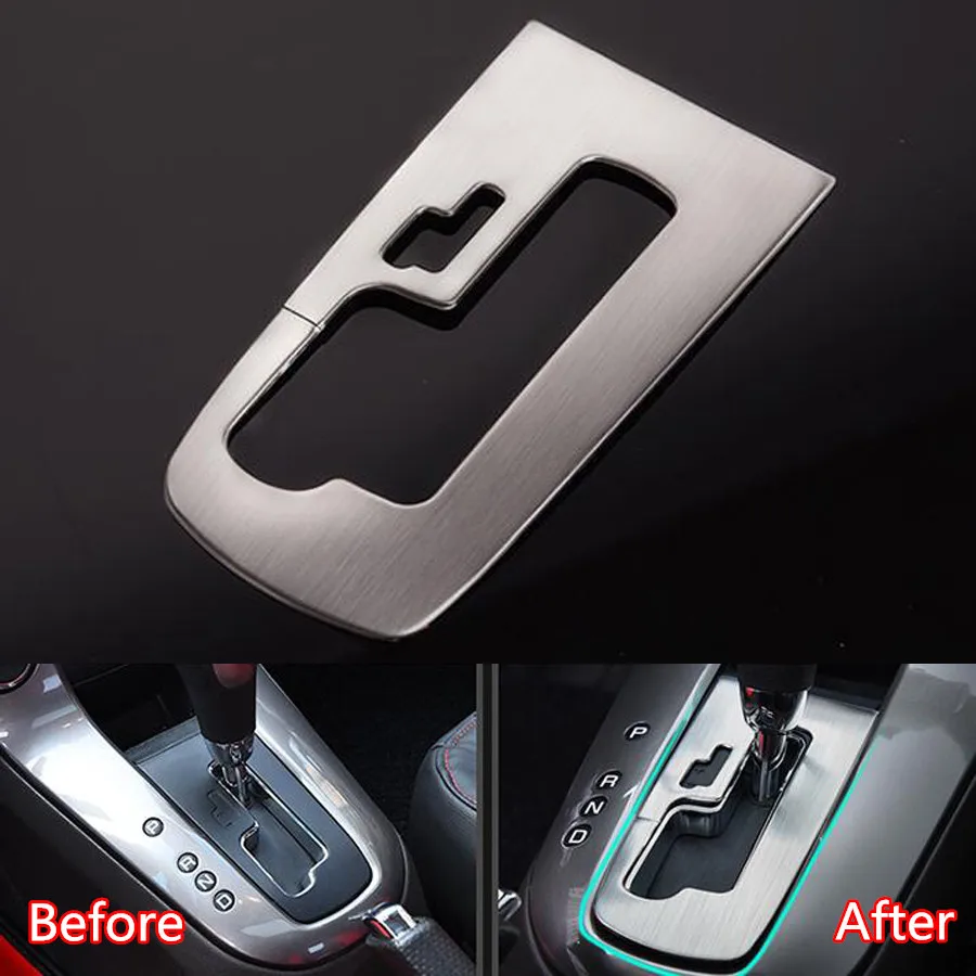 YAQUICKA нержавеющая сталь автоматическая коробка передач автомобиля сдвижная