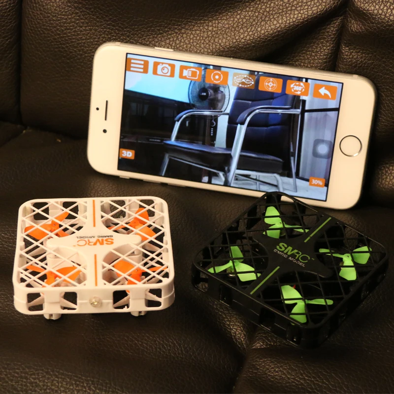 Мини Дрон Квадрокоптер 2 4 ГГц оси Пульт дистанционного управления SMRC M8 Карманный