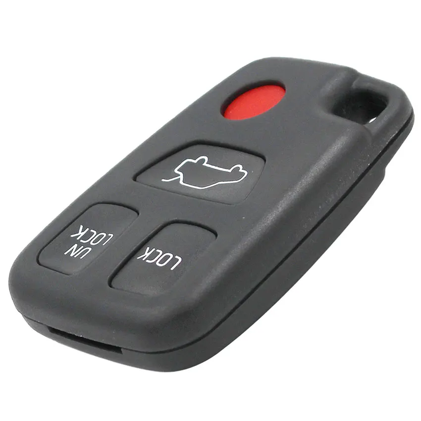HKOBDII 2 Pcs/Lot 4 Button Remote Key Shell Case Keyless Entry Car Housing Cover Fob For Volvo S40 S60 S70 S80 S90 V40 V70 | Автомобили и