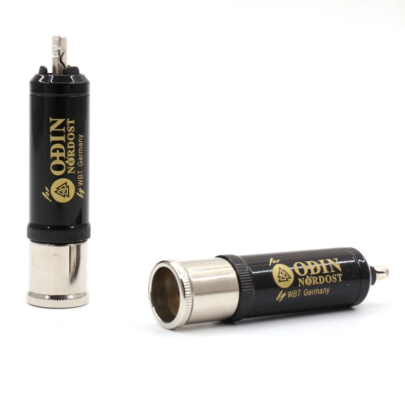 Бесплатная доставка разъем RCA ODIN из чистой меди с посеребренным покрытием WBT для