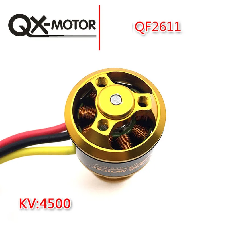 QX-MOTOR QF2611 4500kv 3S бесщеточный двигатель для RC Самолет 64 мм импеллер Jet EDF DIY