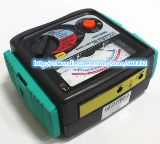 Аналоговый тестер изоляции и непрерывности Kyoritsu 3131A!! Новинка!|insulation tester meter|analogue