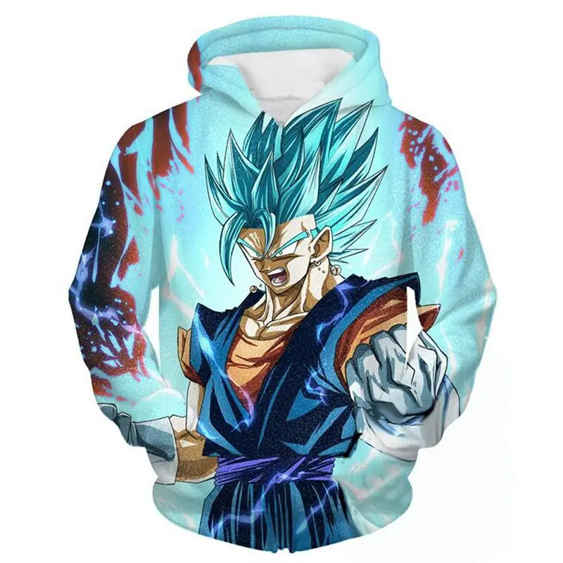 3D Dragon Ball Z сын Goku vegeta Frieza Супер Saiyan толстовка с капюшоном Для мужчин Для женщин пуловеры с капюшоном Джемперы Забавные топы; спортивные костюмы