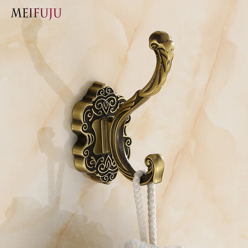Robe Hooks Metal Towel Hanger Hooks For Clothes Coat Hat Bag