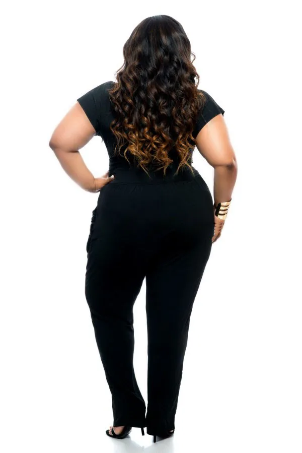 Летняя мода с коротким рукавом Большие размеры Длинные Комбинезон v образным