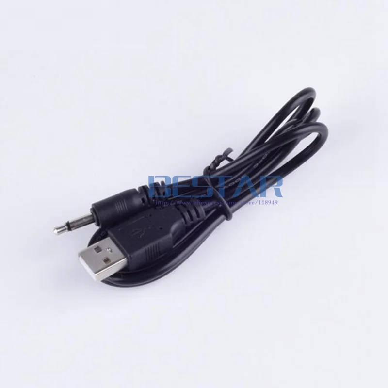 1 м USB разъем Aux 3 5 мм моно аудио кабель 2 0 для dc3.5мм 2A зарядный питания фута|audio cable|jack