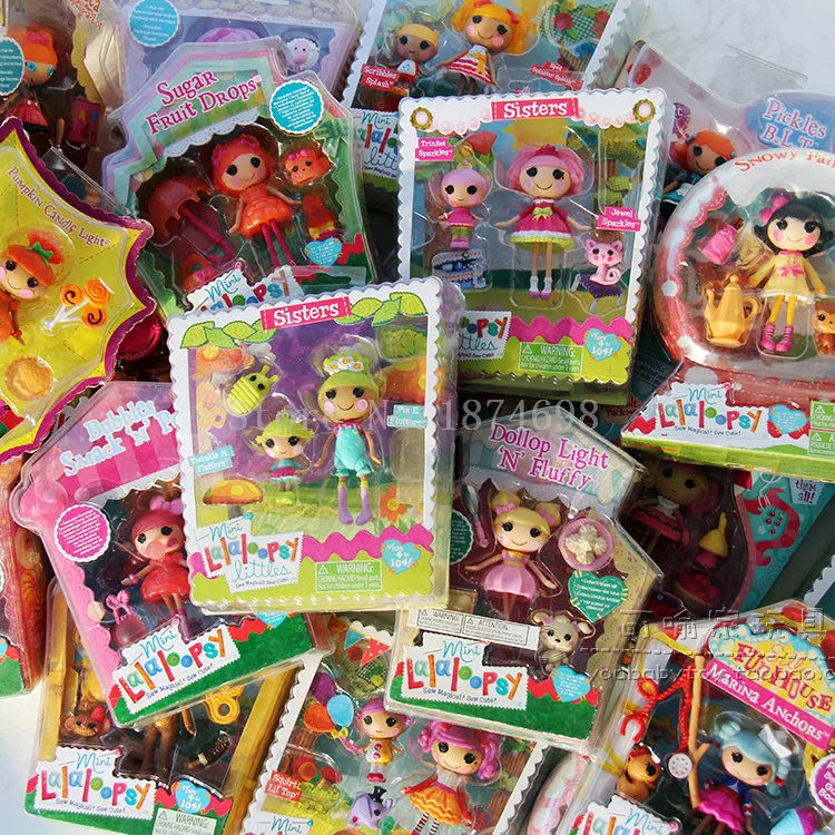 Новые игрушки Мини Lalaloopsy Кукла Коллекция модные Фигурки куклы для детей девочек