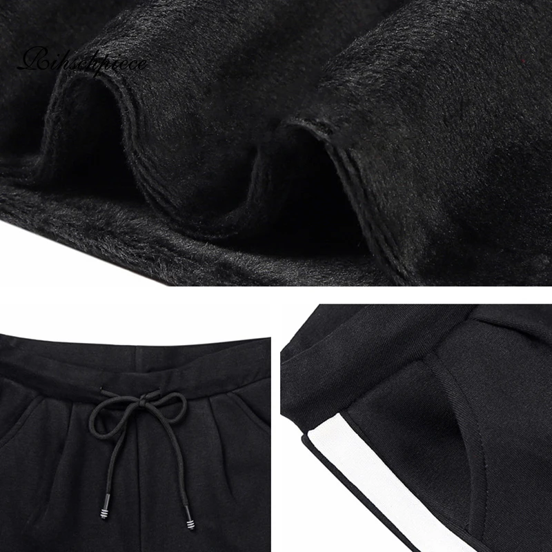 Зимние женские бархатные брюки Rihschpiece размеры до 5XL теплые Плотные шаровары с