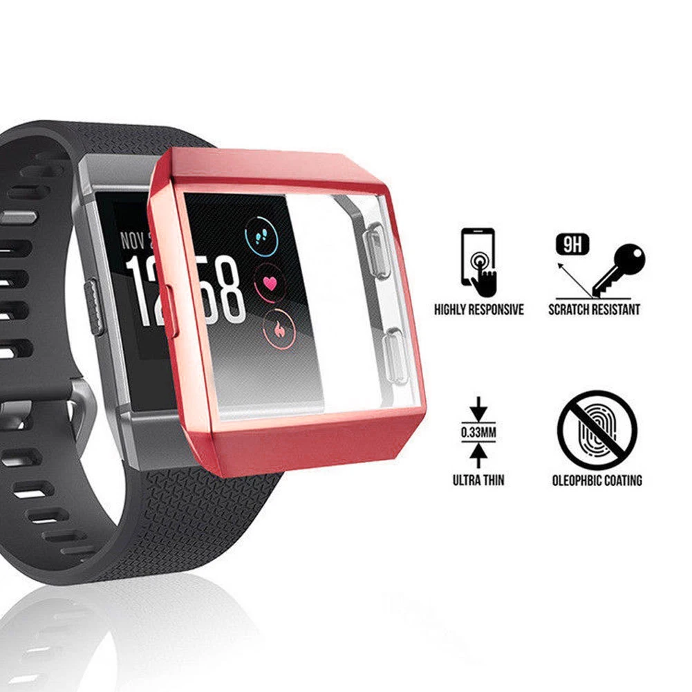 Защитный чехол для Fitbit Ionic, силиконовый защитный чехол, ТПУ, всесторонний защитный чехол для Fitbit Ionic, TPU чехол для Fo