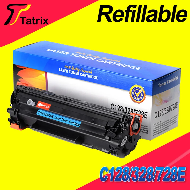 Картридж с многоразовым тонером C128/328/728 совместимый Canon IC MF4420n 4412 4410|728 cartridge|toner