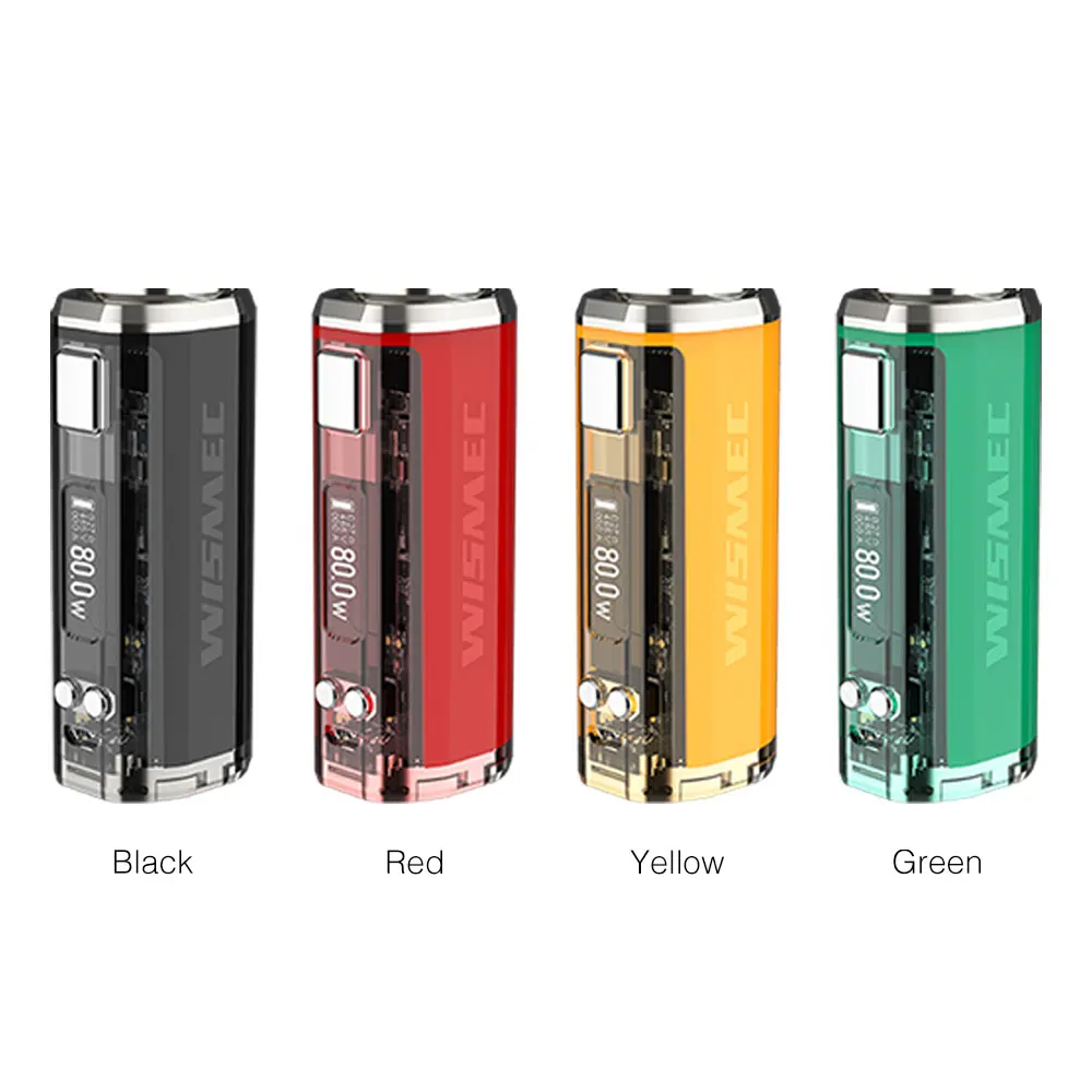 Горячая продажа 80 Вт WISMEC SINUOUS P80 TC мод коробка Вт/50А электронная сигарета Elabo мини