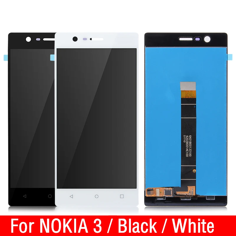 100% Оригинальный ЖК-дисплей для Nokia 8 7 6 5 3 2 сенсорная панель экран ЖК-дигитайзер
