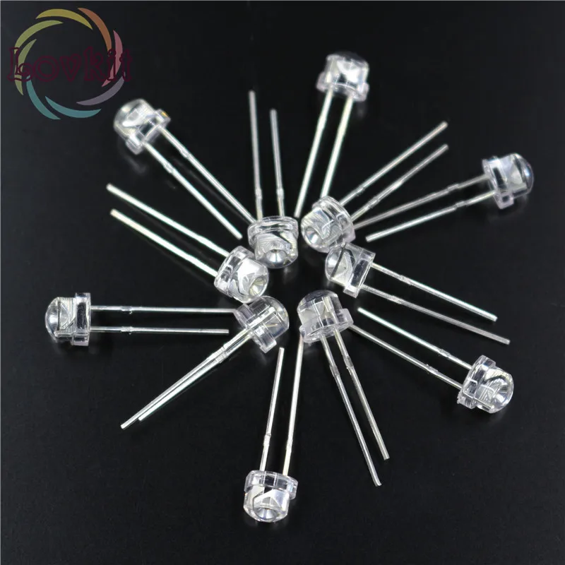 1000 шт. высокое качество 5 мм супер яркий красный светильник светодиод DIP