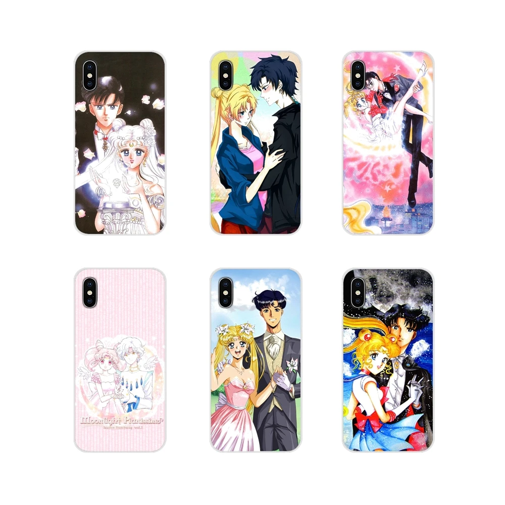 Прозрачный мягкий чехол сумка Sailor Moon Love для Xiaomi Redmi Note 6A MI8 Pro S2 A2 Lite Se MIx 1 Max 2 3 Oneplus