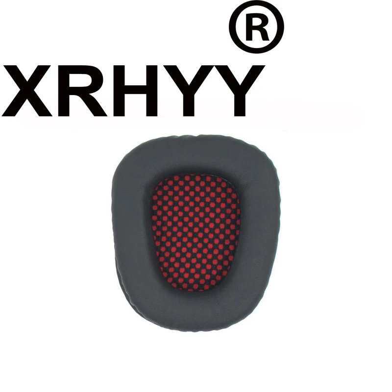 Xrhyy черный с красным Замена Подушки подушечки для SADES SA718 SA-808 SA-820 SA-903 SA-904 SA-905 SA-906 наушники
