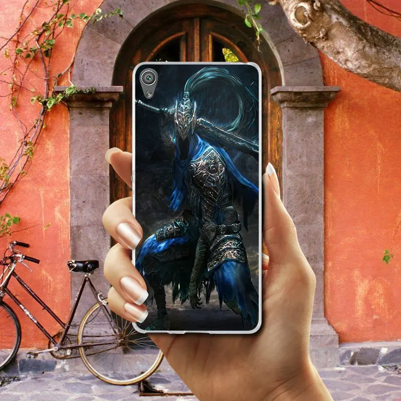 Мягкий ТПУ чехол для телефона Sony Xperia XA XZ Z Z1 Z2 Z3 Z4 Z5 Compact E3 E5 T3 M2 M4 M5 сумка Knight Souls Armor
