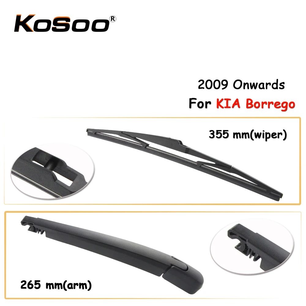 Автомобильная лампа Дворник для KIA Borrego 355 мм 2009 год|windshield wiper blades|wiper bladecar blade |