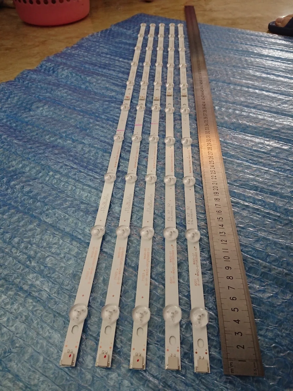 Набор 10 шт R1 L1 R2 L2 светодиодный Замена полоса для LG LC420DUE 42LN5400 6916L-1385A 6916L-1386A 6916L-1387A 6916L-1388A