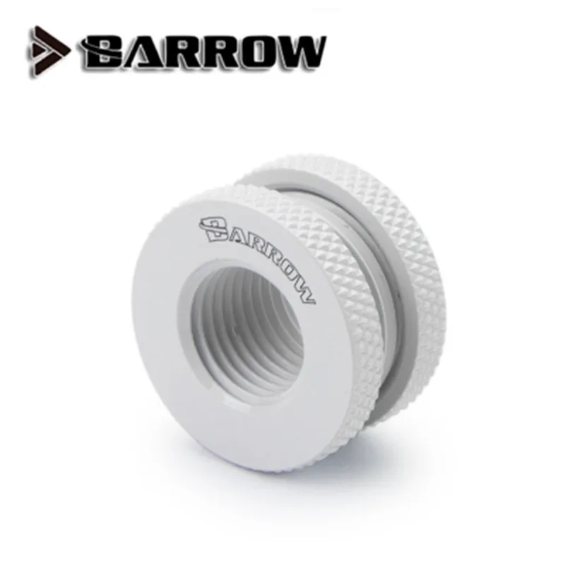 Barrow G1/4 Черная/яркая серебристая/белая/Золотистая пластина тип верхней инъекции