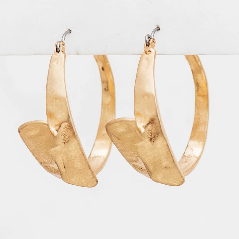 Wild & Free женские панк круглые изогнутые сережки отличного качества модный большой