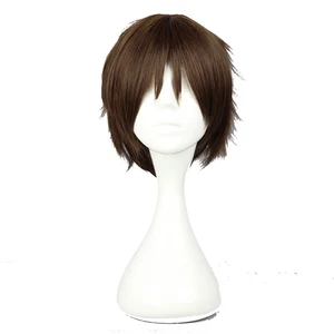 Парики мужские с короткими вьющимися волосами, 13 цветов