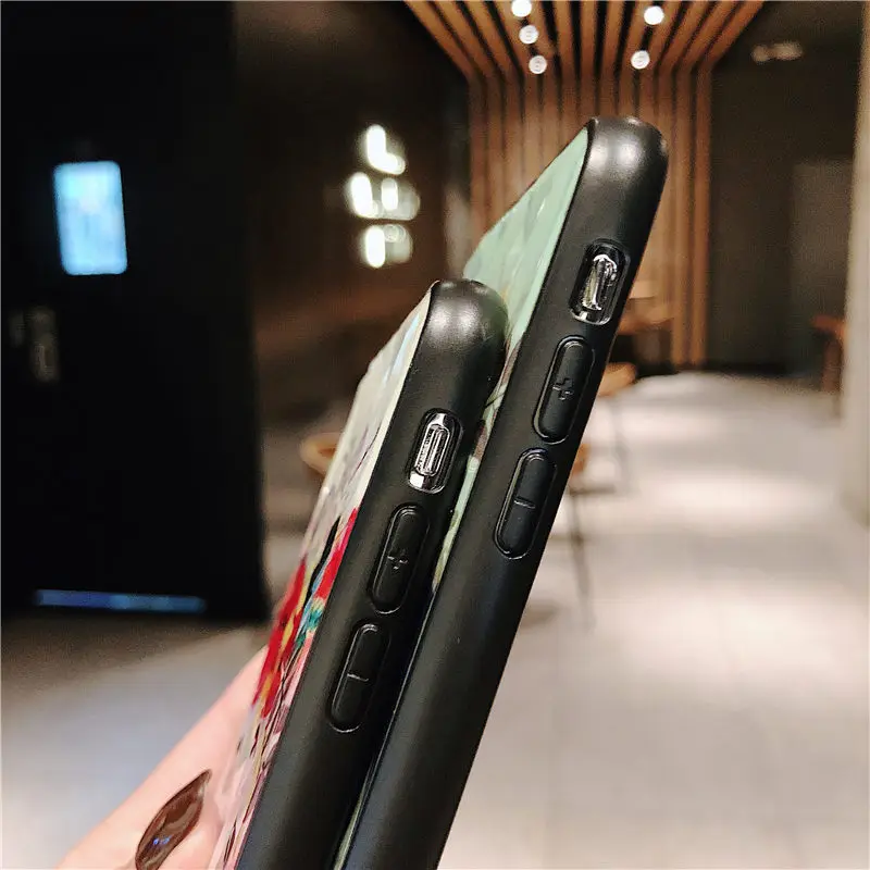 Чехол для iphone X XS Max XR 6 S 7 8 Plus с цветочным рисунком COOLY милый чехол телефона кота