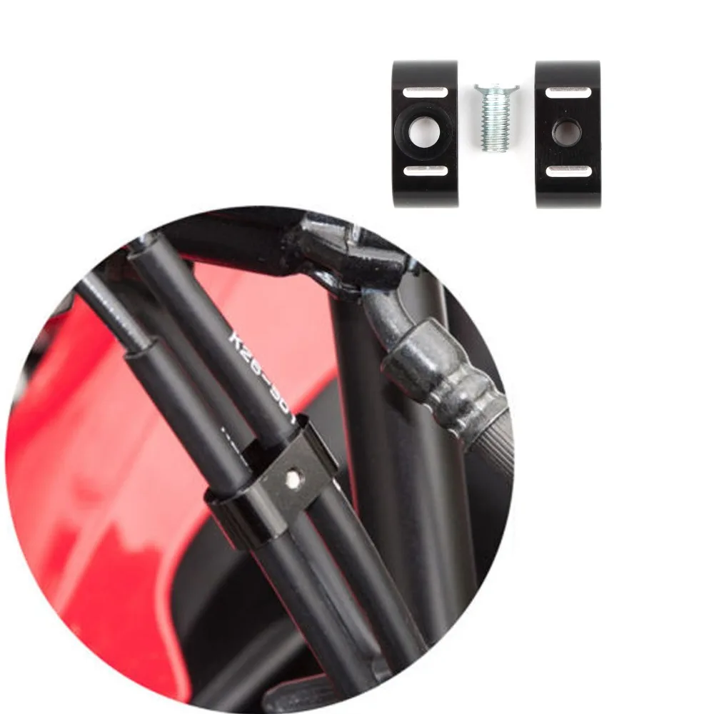 Тормозной трос дроссельной заслонки зажимы зажим держатель для Harley Dyna XL1200