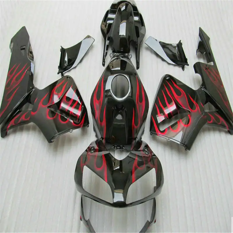

quality body for red whth black CBR600RR F5 03 04 CBR 600RR 03-04 2003 2004 CBR600 RR 2003 2004 fairing kit