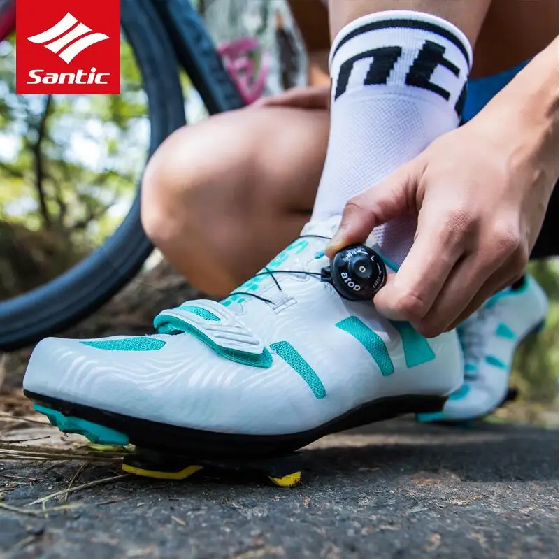 Santic женские профессиональные велосипедные туфли обувь для дорожного велосипеда