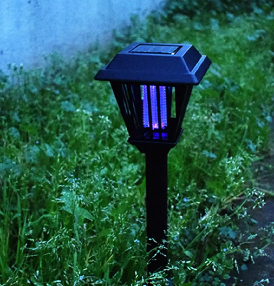 DSstyles маленькая энергия двойной Moding москитный убийца солнечные лампы для двора