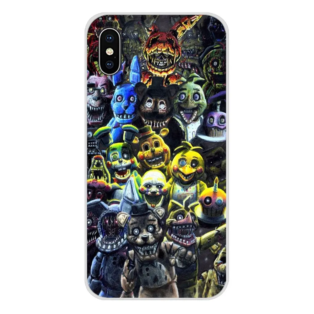 Чехол для телефона Five Nights At Freddy pizzeria чехлы Samsung Galaxy A5 A6S A7 A8 A9S Star J4 J6 J7 J8 Prime Plus
