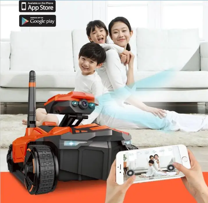 Бак шпион Newl с Wi Fi управляемый помощью смартфона регулируемой камерой 4CH RC VS 777