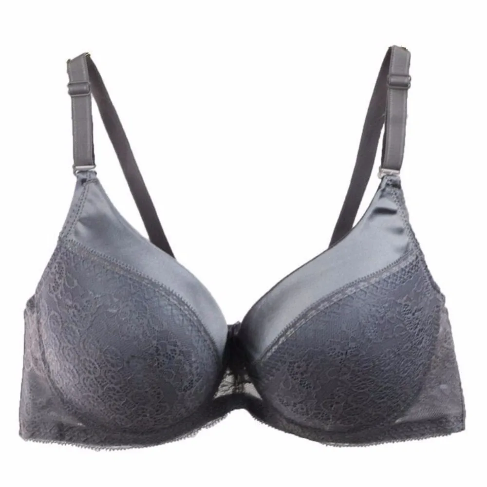 Женский кружевной бюстгальтер с чашкой пуш ап синего цвета|bra big size|bra bigbrassiere bra |