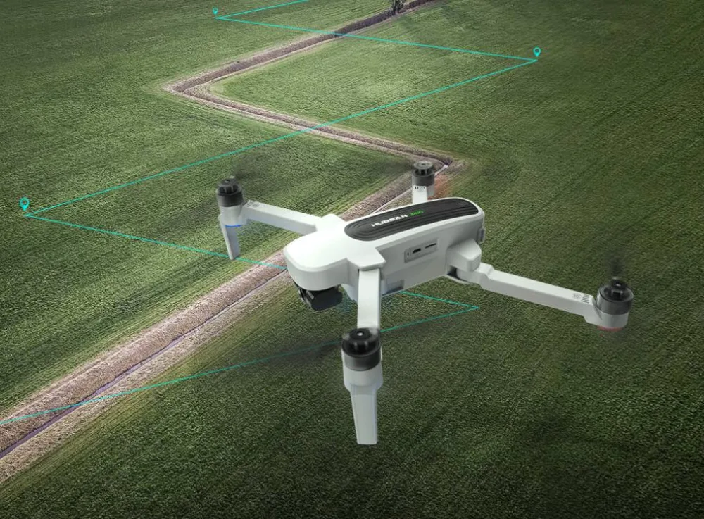 Квадрокоптер Hubsan H117S Zino GPS 5 8G 1 км складной FPV с камерой 4K UHD 3 осевой RC|Квадрокоптеры камерами| |