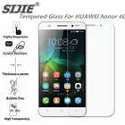 Закаленное стекло для HUAWEI honor 4C экран защитный 5-дюймовый чехол для смартфона закаленное стекло 9H на кристаллах тонкий прозрачный