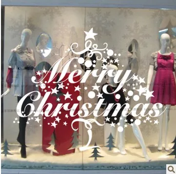 

Christmas Tree Wall sticker window sticker Wall Decor Glass Sticker home decoration
