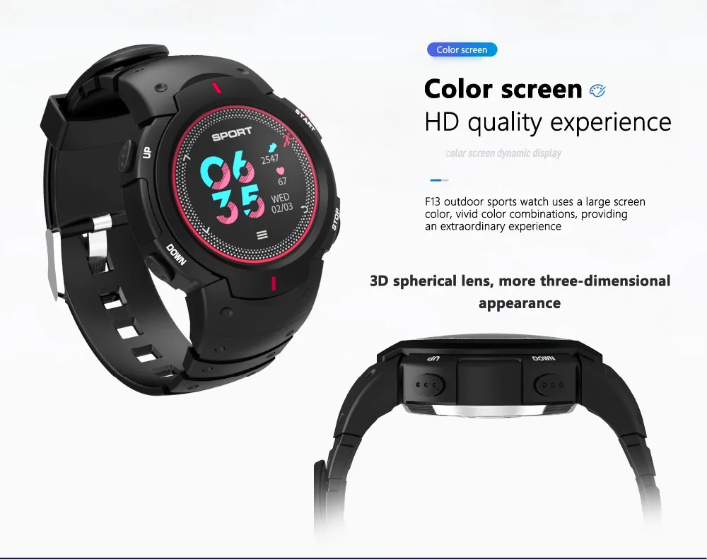 696 F13 Bluetooth Smart Watch ip68 Waterproof Multi-sport mode swimming Push Message Fitness tracker Sport Smartwatch PK kw88 |
