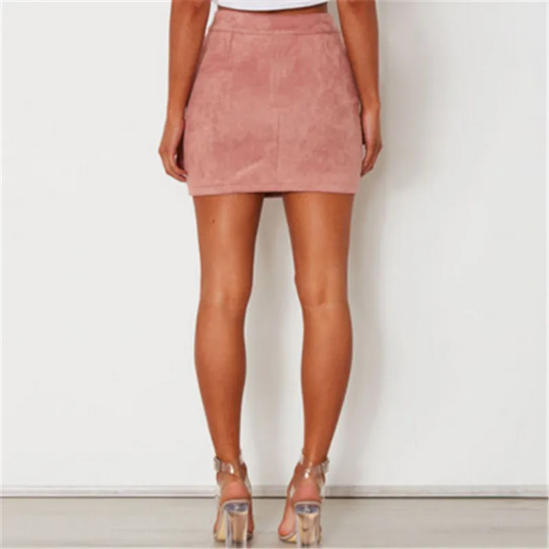 2017 летняя модная сексуальная Женская юбка высокая талия шнуровка на чашечках