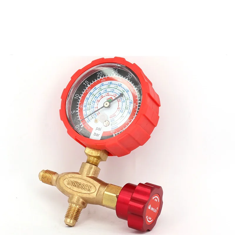 Манометр для хладагента из чистой меди R134a/R410/R32/R22/R407C стол кондиционирования